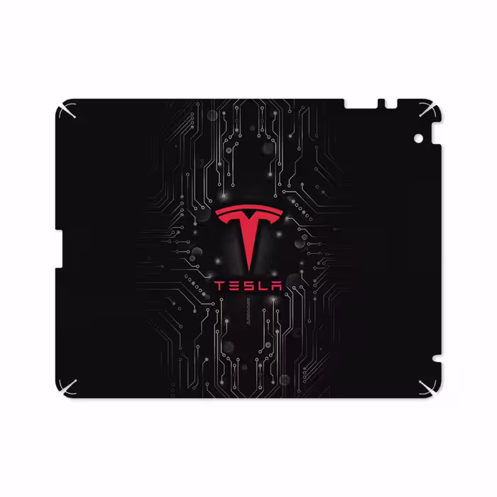 برچسب پوششی ماهوت مدل TESLA مناسب برای تبلت اپل iPad 2 2011 A1396