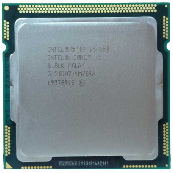پردازنده مرکزی اینتل سری Westmere مدل Core i5-650