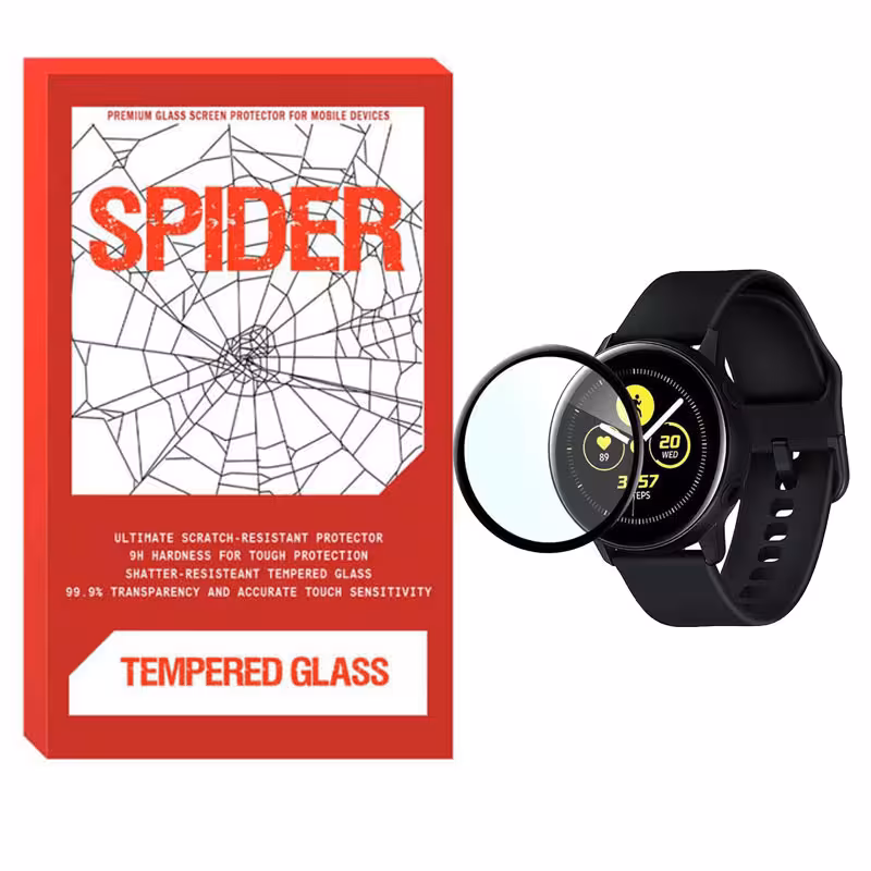 محافظ صفحه نمایش نانو اسپایدر مدل WTCH-S مناسب برای ساعت هوشمند سامسونگ Galaxy Watch Active 44 mm