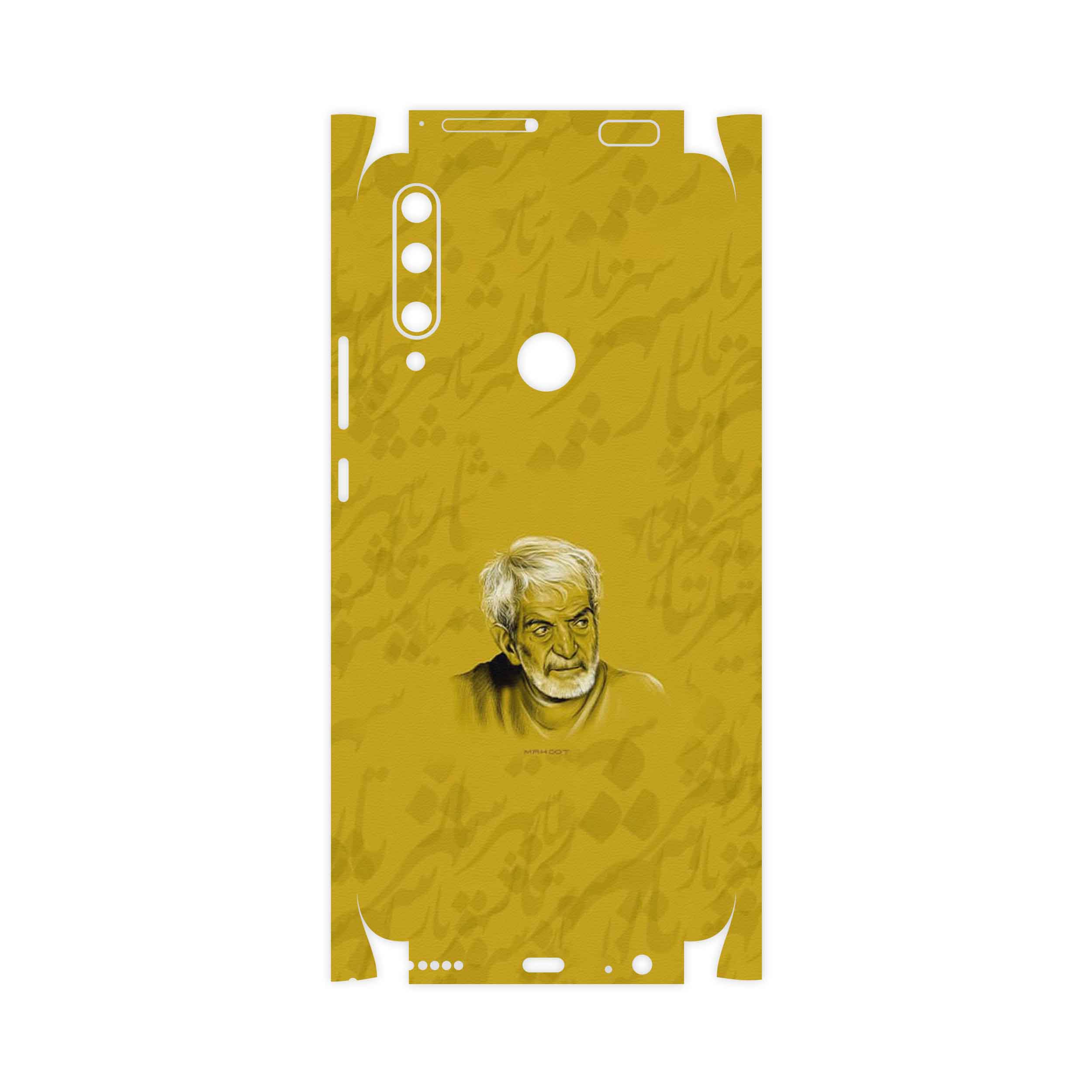 برچسب پوششی ماهوت مدل MohammadHossein Shahriar-FullSkin مناسب برای گوشی موبایل آنر 9X