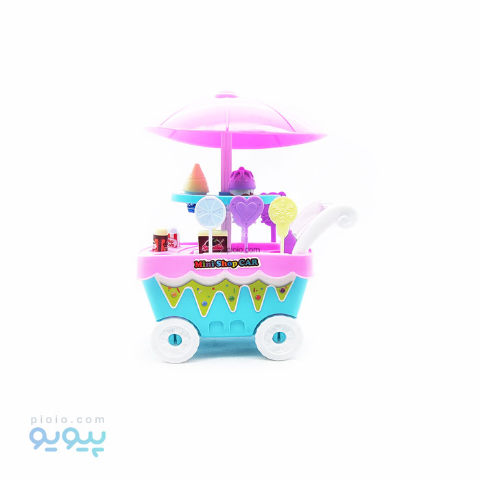 اسباب بازی چرخ دستی بستنی فروشی آیتم 6831 تک و عمده