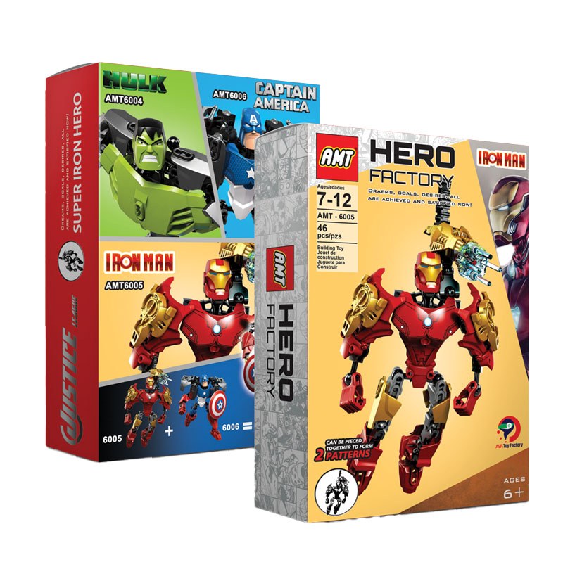 لگو شخصیت مرد آهنی غول پیکر amt 6005
