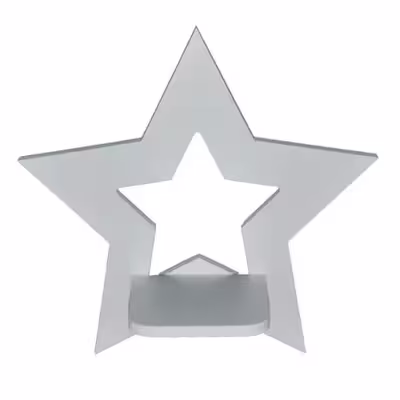 شلف دیواری طرح ستاره مدل S250