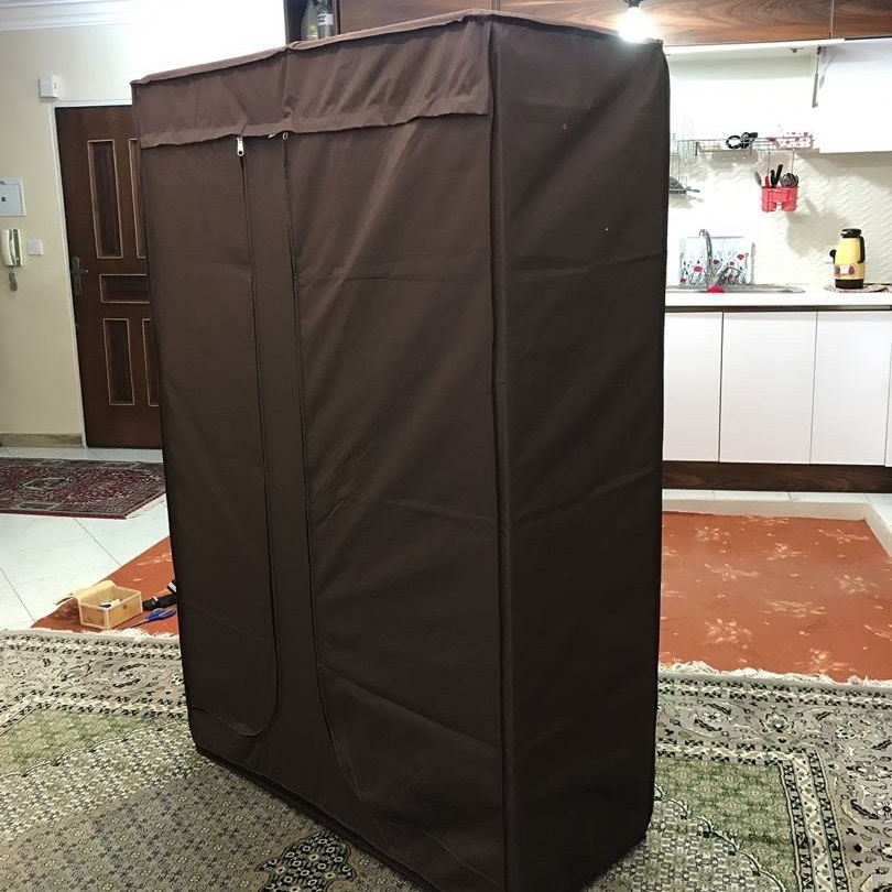 کمد برزنتی مدل جالباسی قفسه دار چند منظوره تمام فلزی با خدمات پس از فروش کد21