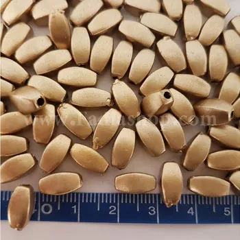 مهره دوختنی مات طلایی مدل 3