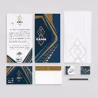 طرح ست اداری لایه باز فروشگاه کاشی و سرامیک | گرافیک با طعم تربچه
