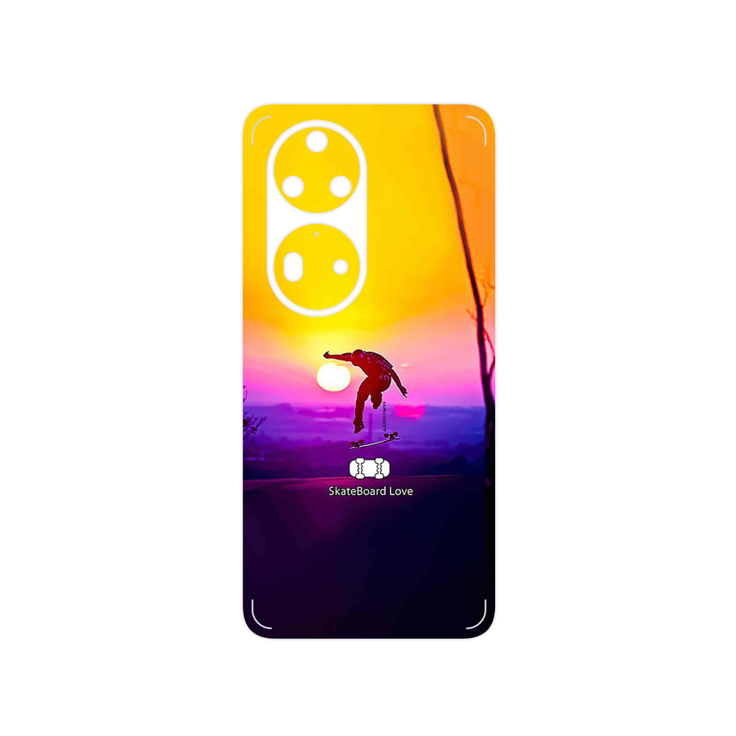 برچسب پوششی ماهوت مدل Skateboard مناسب برای گوشی موبایل هوآوی P50 Pro