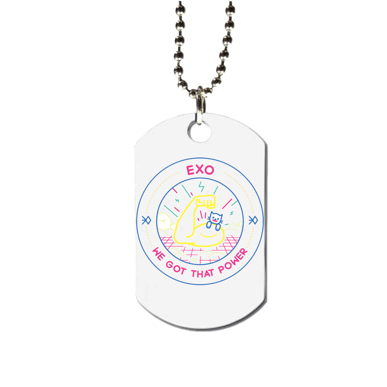 گردنبند طرح EXO مدل N067