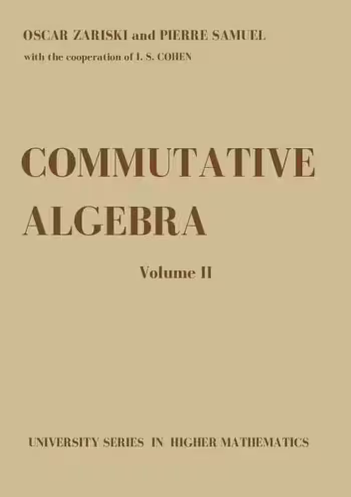 خرید و دانلود نسخه کامل کتاب Commutative Algebra