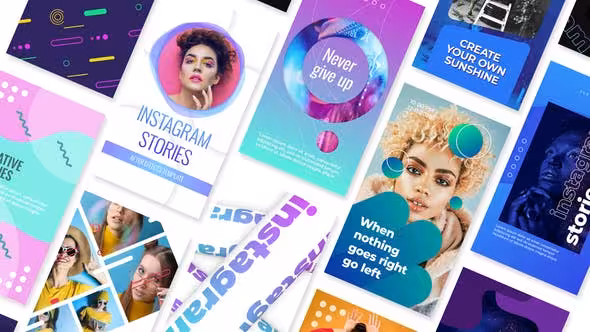 دانلود پروژه افتر افکت Creative Stories