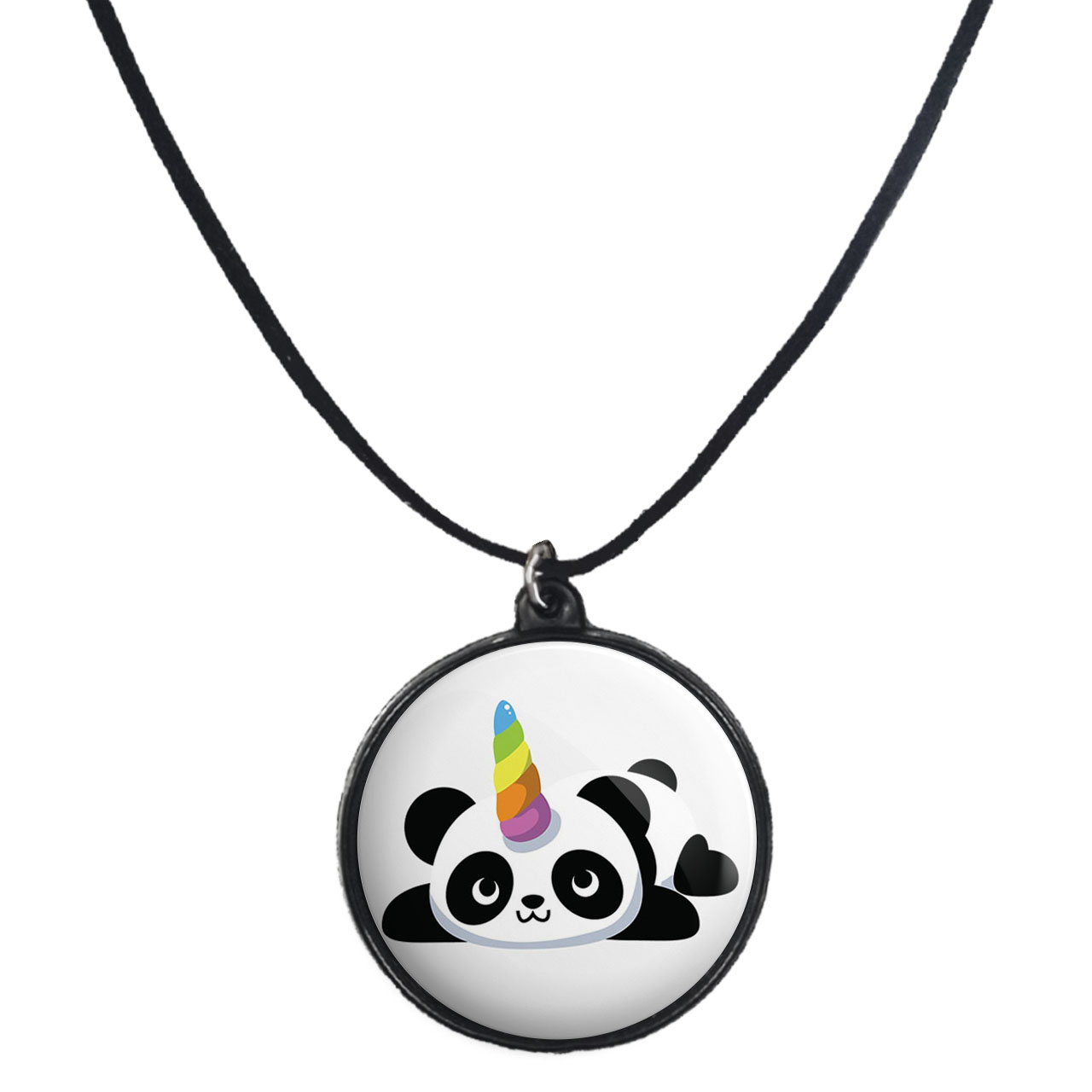 گردنبند پرمانه طرح حیوانات کیوت کد pmb.21456 مدل دو طرفه 