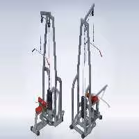 طراحی مدل دستگاه بدنسازی با برنامه سالیدورک SOLIDWORKS