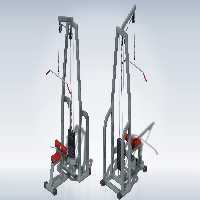 طراحی مدل دستگاه بدنسازی با برنامه سالیدورک SOLIDWORKS