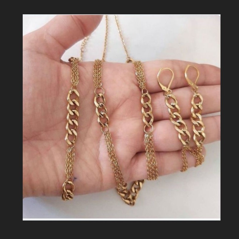 بدلیجات گردنبند کارتیر استیل 