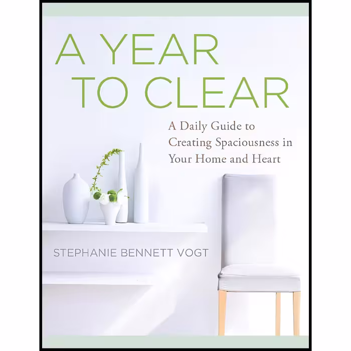 کتاب A Year to Clear اثر Stephanie Bennett Vogt انتشارات Hierophant Publishing