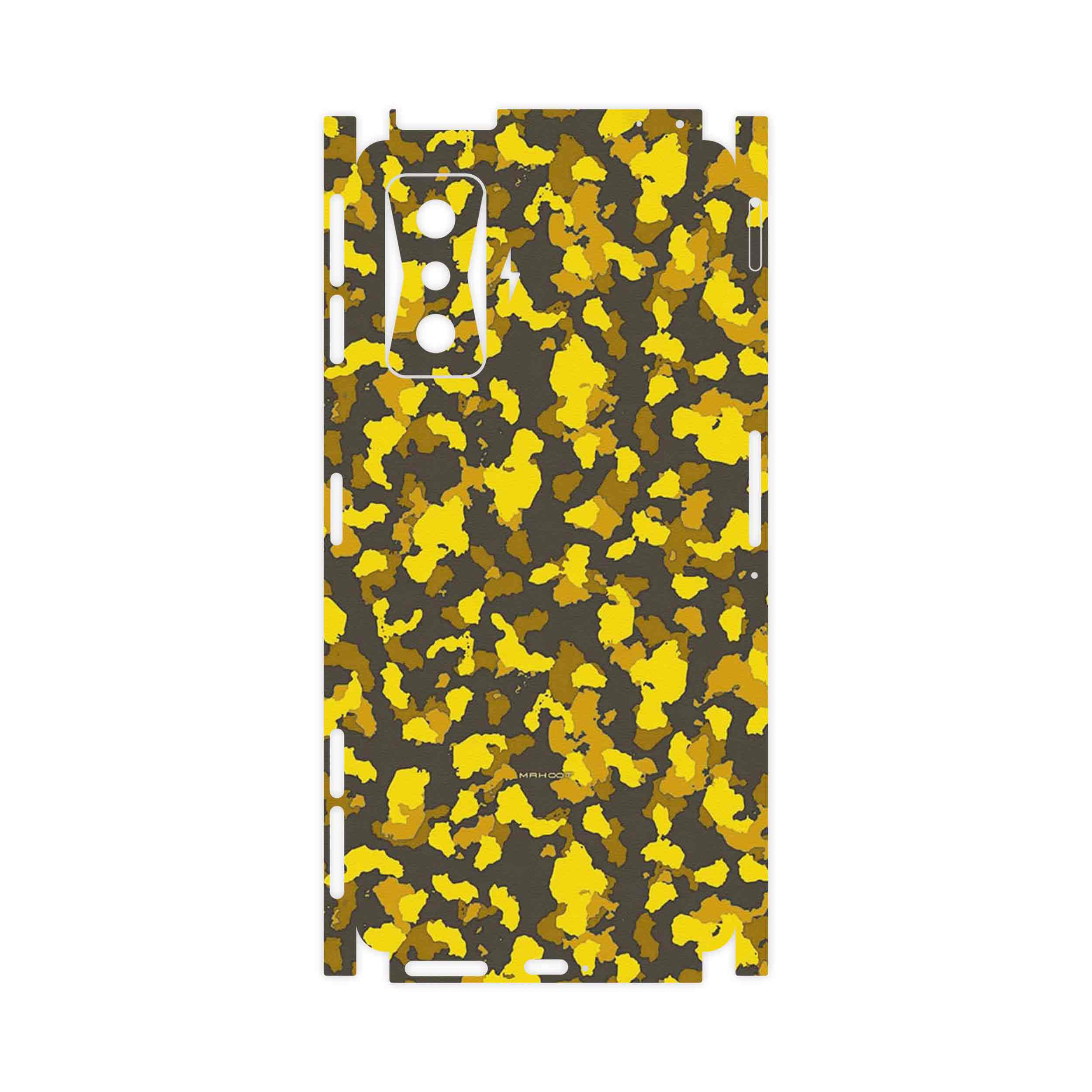 برچسب پوششی ماهوت مدل Yellow Infantry Army-FullSkin مناسب برای گوشی موبایل شیائومی Poco F4 GT 5G