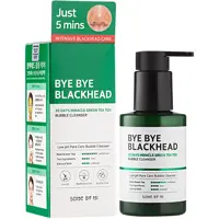 پاک کننده حباب سموم سرسیاه چای سبز معجزه سی روزه سام بای می SOME BY MI Bye Bye Blackhead 30 Days Miracle Green Tea Tox Bubble Cleanser 120g • خوش آرا