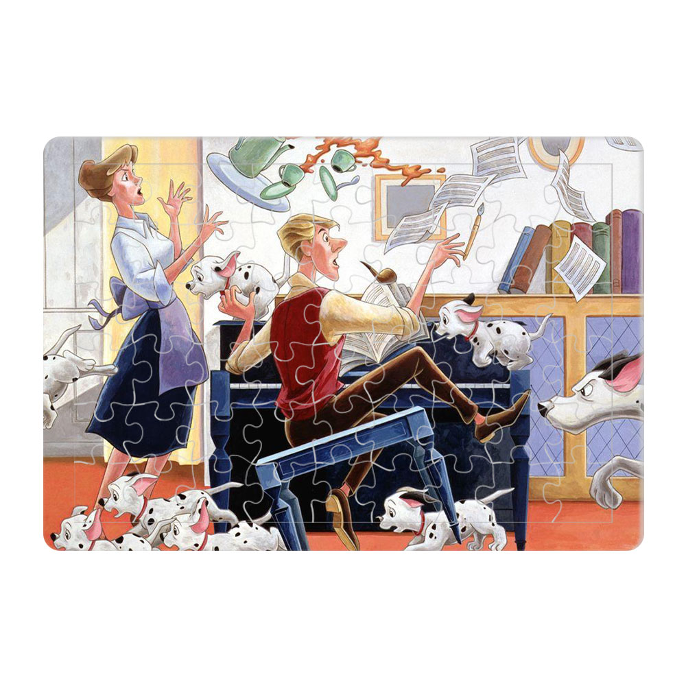 پازل 54 تکه طرح صد و یک سگ خالدار مدل P008