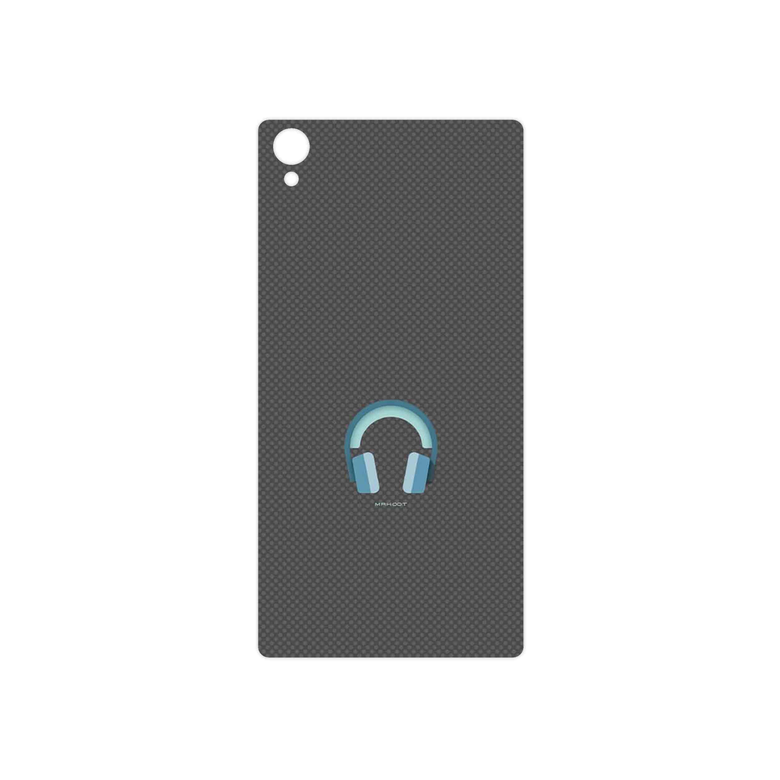 برچسب پوششی ماهوت مدل Minimal Headphone Icon مناسب برای گوشی موبایل سونی Xperia Z1