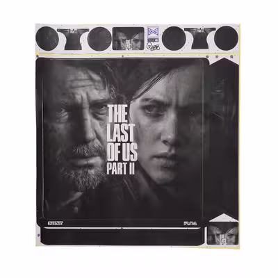 برچسب پلی استیشن 4 اسلیم پلی اینفینی مدل The Last of Us Part II 03 به همراه برچسب دسته
