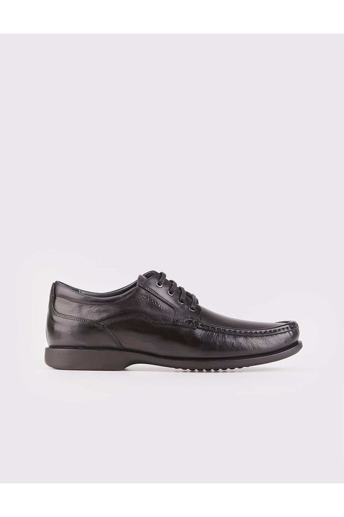 کفش های کژوال مشکی مردانه سیاه روزانه توری چرمی Cabani