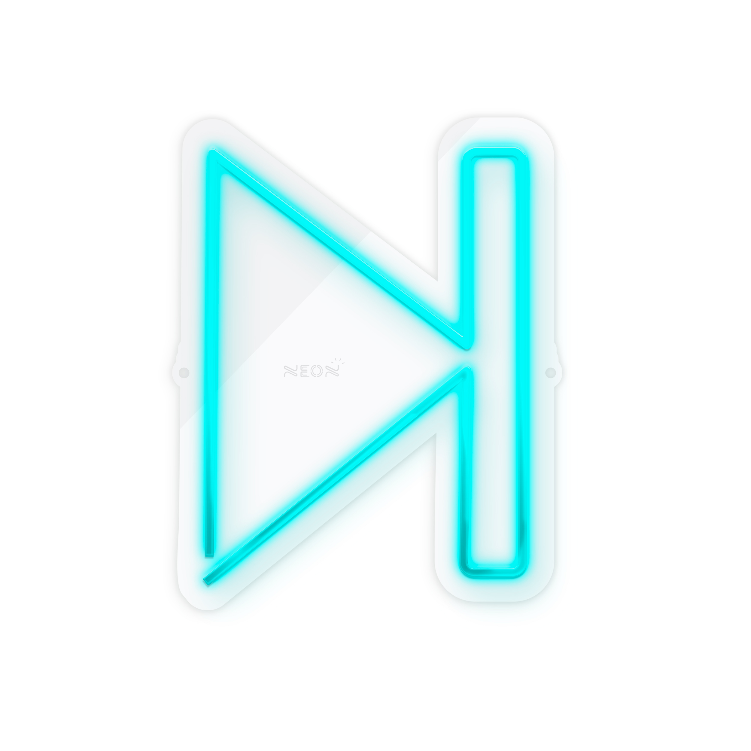 چراغ دیواری نئون دیزاین طرح Next_TBL