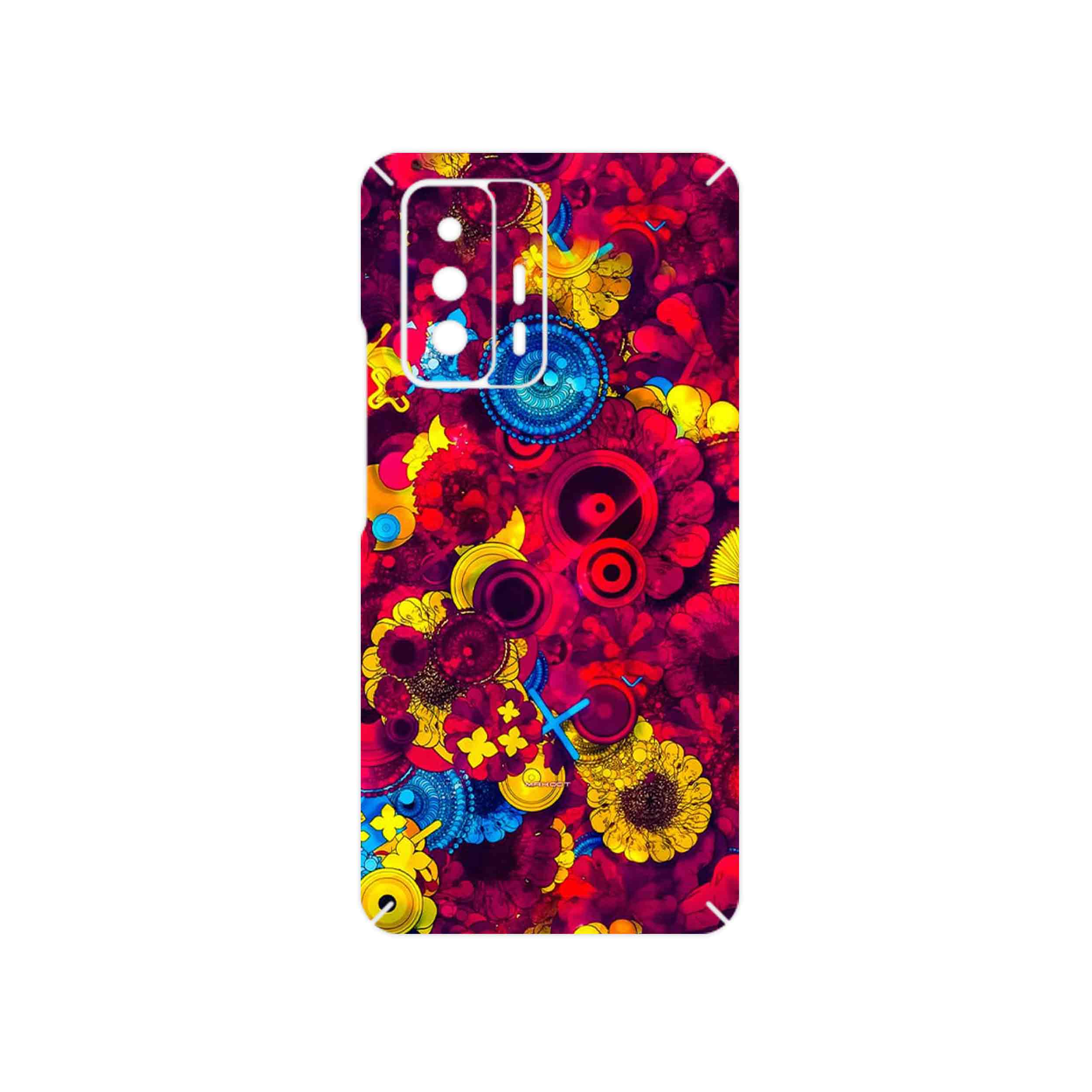 برچسب پوششی ماهوت مدل Vector Flower Garden Digital Art مناسب برای گوشی موبایل شیائومی 11T 5G