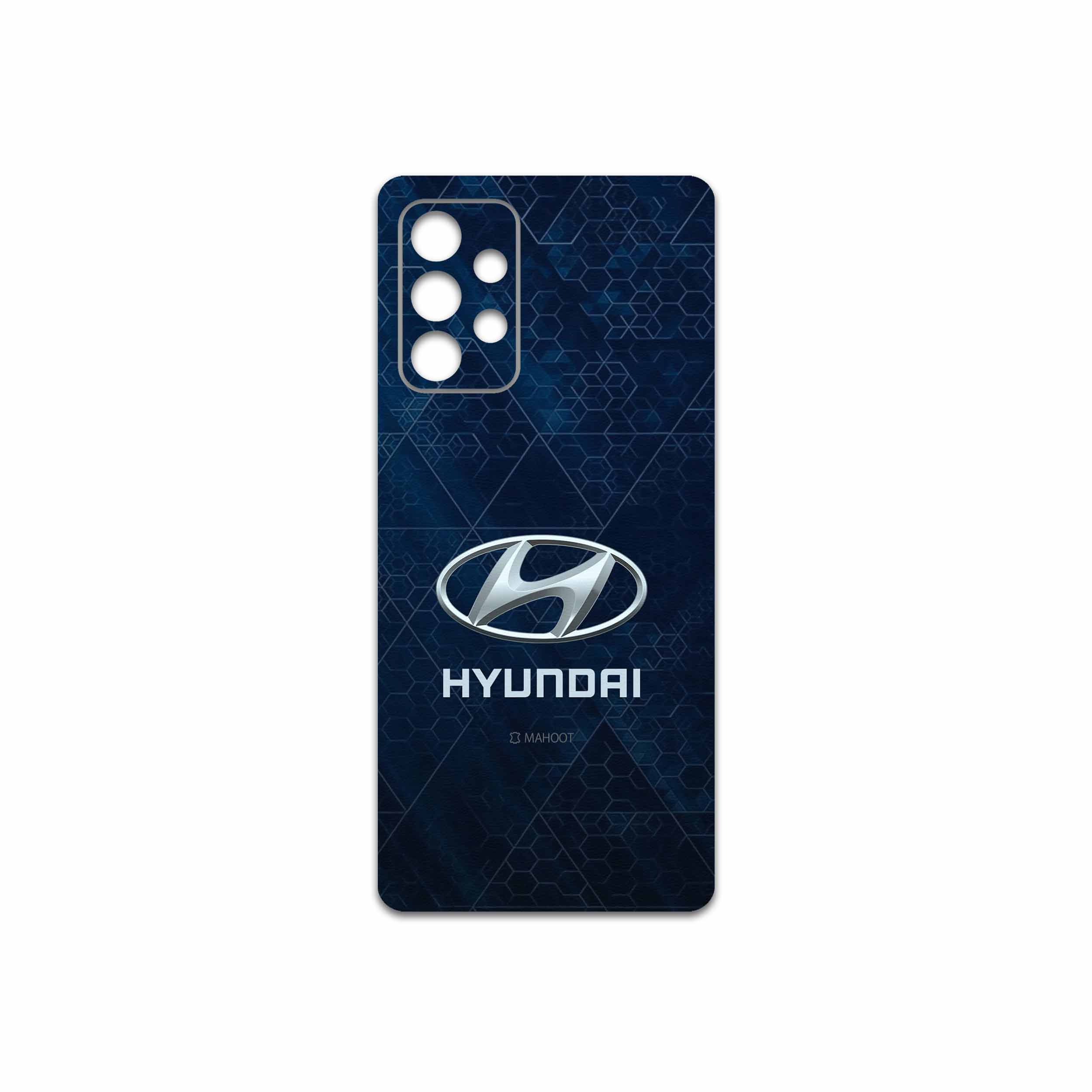 برچسب پوششی ماهوت مدل Hyundai-Logo مناسب برای گوشی موبایل سامسونگ Galaxy A52s 5G