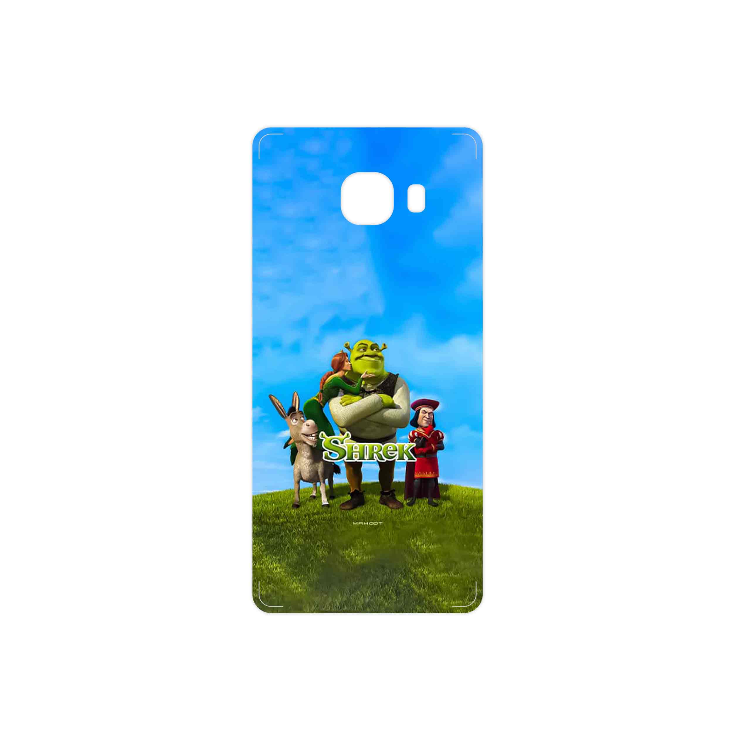 برچسب پوششی ماهوت مدل Shrek مناسب برای گوشی موبایل سامسونگ Galaxy C5