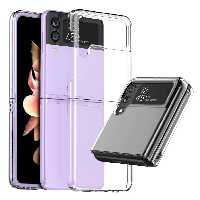 قاب محافظ و کاور گوشی سامسونگ Galaxy Z Flip3 5G بی رنگ مدل Araree Nukin