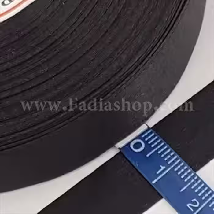 روبان 13 ساتن مشکی