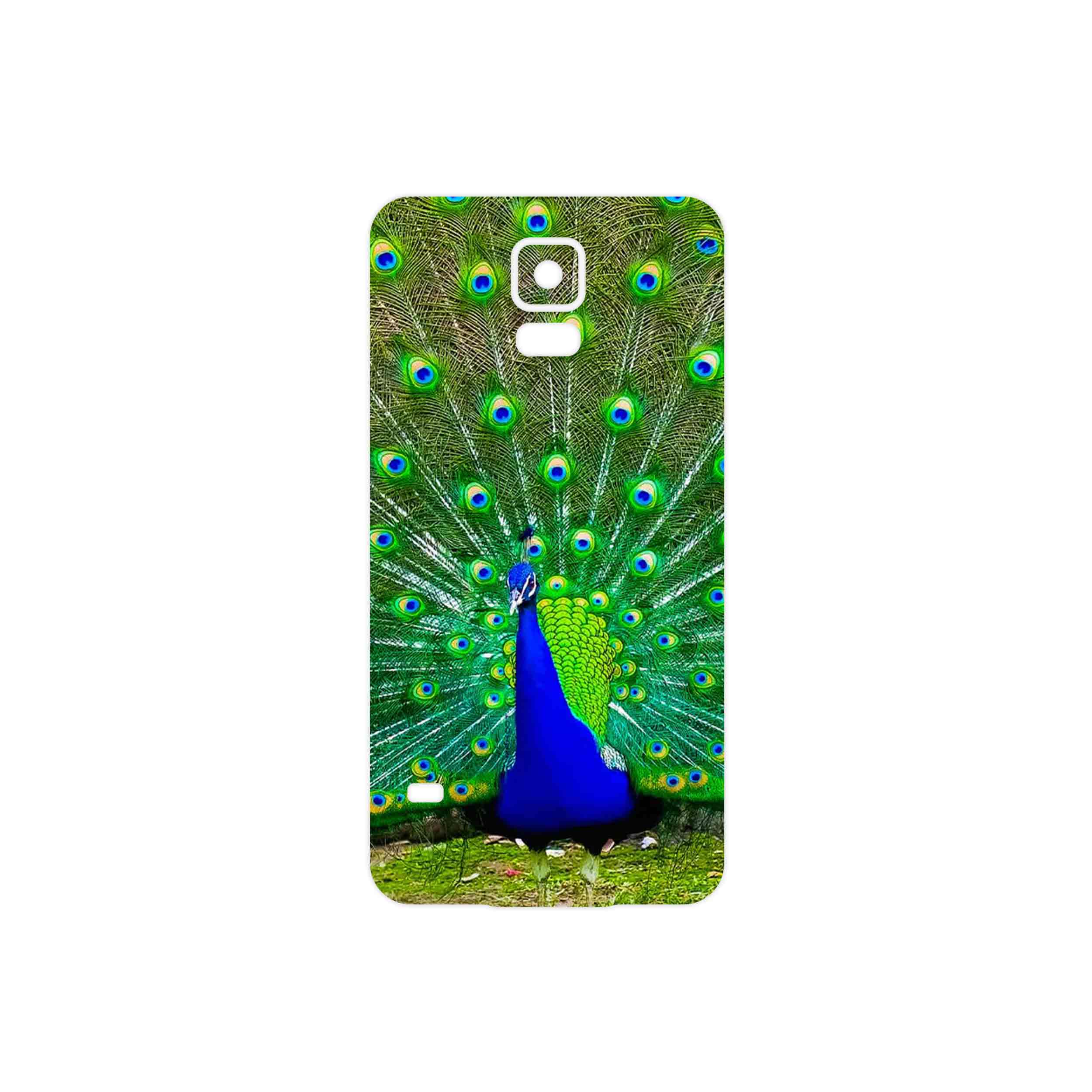 برچسب پوششی ماهوت مدل Peacock مناسب برای گوشی موبایل سامسونگ Galaxy S5