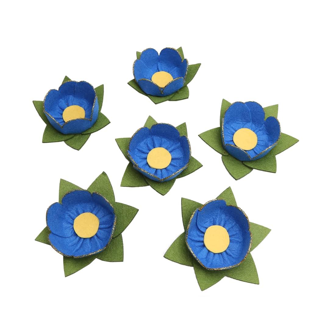 مجموعه ظروف هفت سین ۶پارچه مدل گل کد H0032