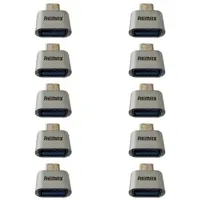 تبدیل OTG USB-C ریمکس مدل 247 بسته 10 عددی