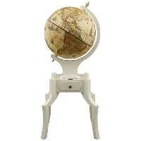 کره چوبی دوریس سفید مدل DORIS کد GL-9802 رنگ WHITE