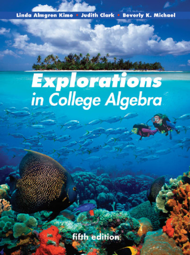 خرید و دانلود نسخه کامل کتاب Explorations in College Algebra, 5th Edition