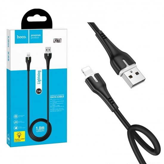 کابل آیفون (lightning) هوکو (hoco) مدل X45
