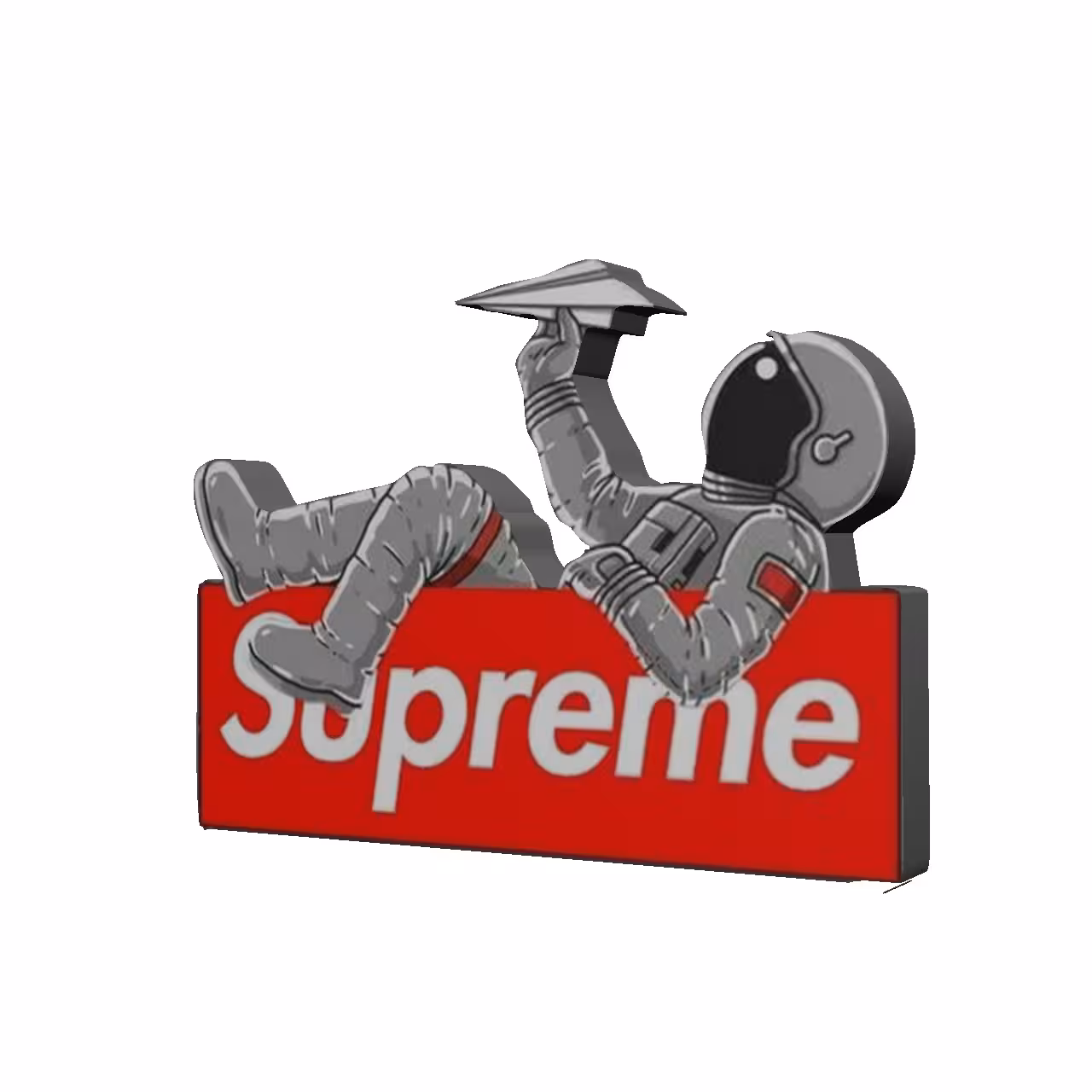 استیکر کنسول طرح Supreme کد 476