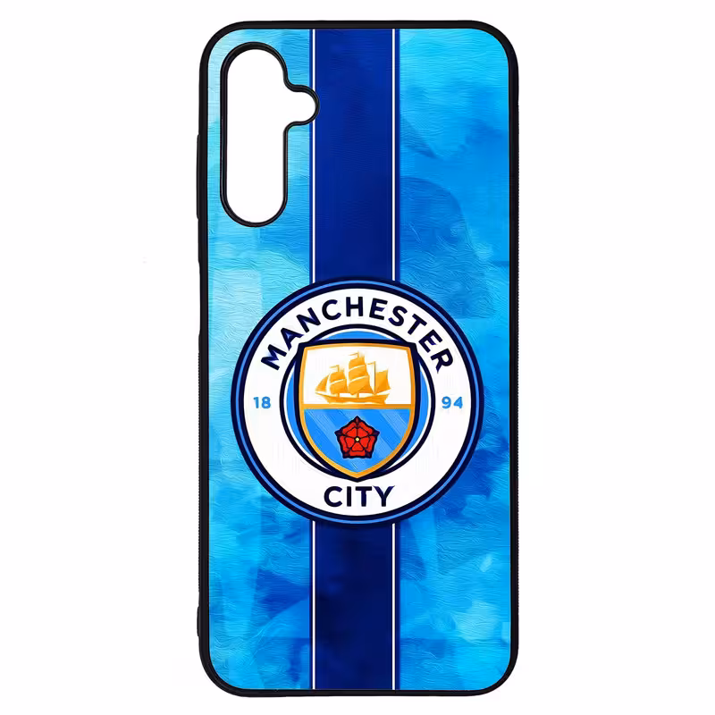 کاور طرح تیم منچستر سیتی Manchester City کد G-189 مناسب برای گوشی موبایل سامسونگ Galaxy A14 4G / A14 5G | دیجی قاب دونی