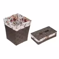 ست سطل و جا دستمال کاغذی پگاه صنعت مدل SE142-B