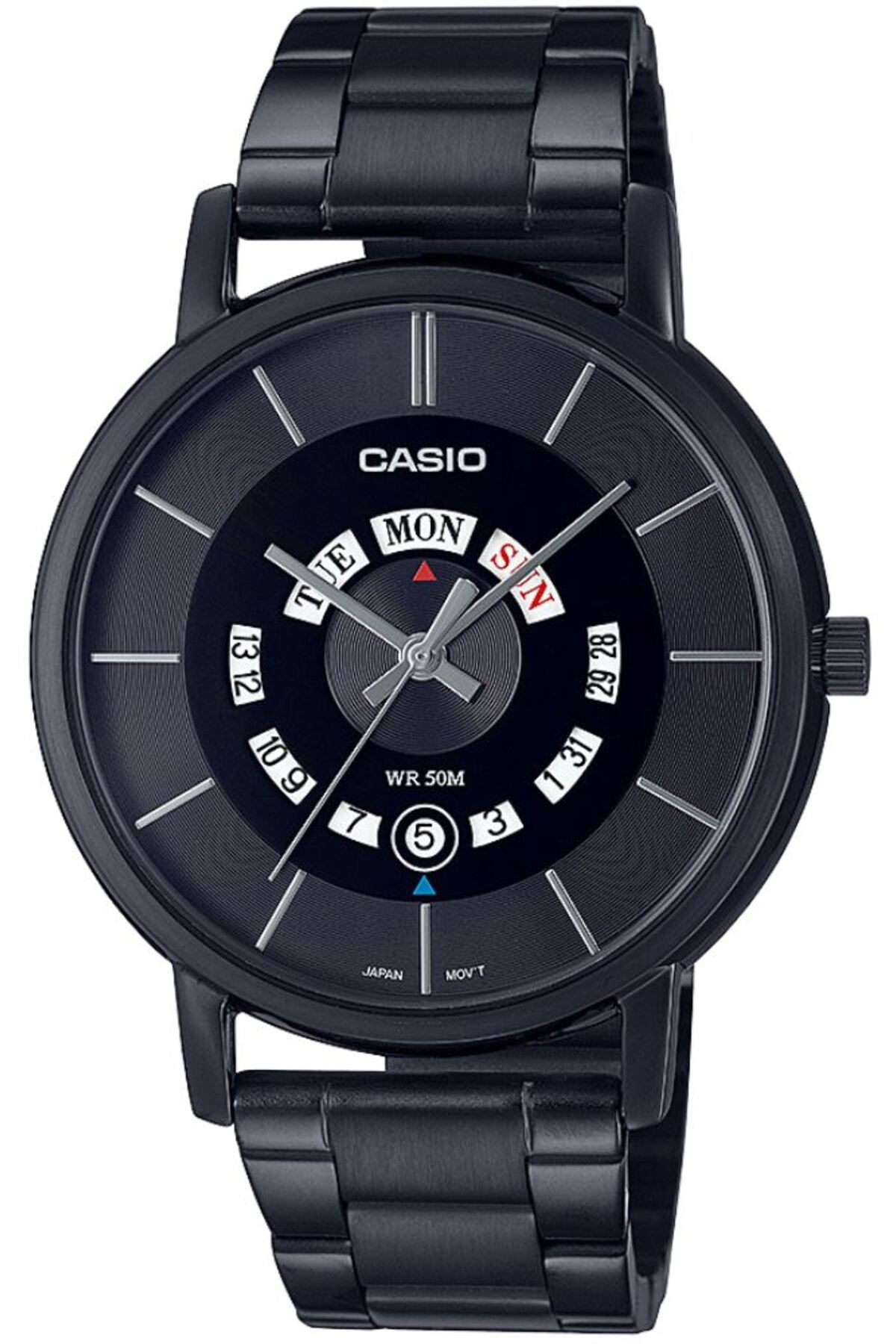 ساعت سفید مردانه مچی MTP اورجینال Casio