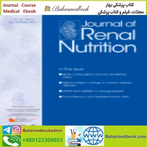 Journal of Renal Nutrition Volume 31 Issue 1 to 6 2021 TRUE PDF