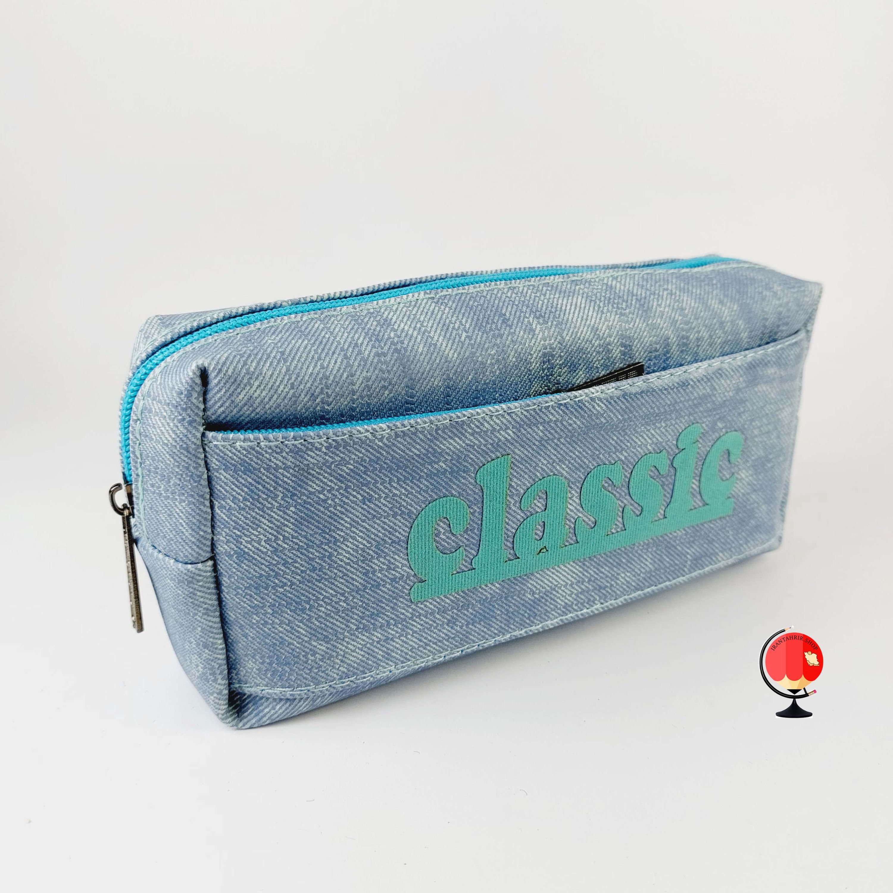 جامدادی مدیسا  طرح کلاسیک رنگ آبی کد 2235