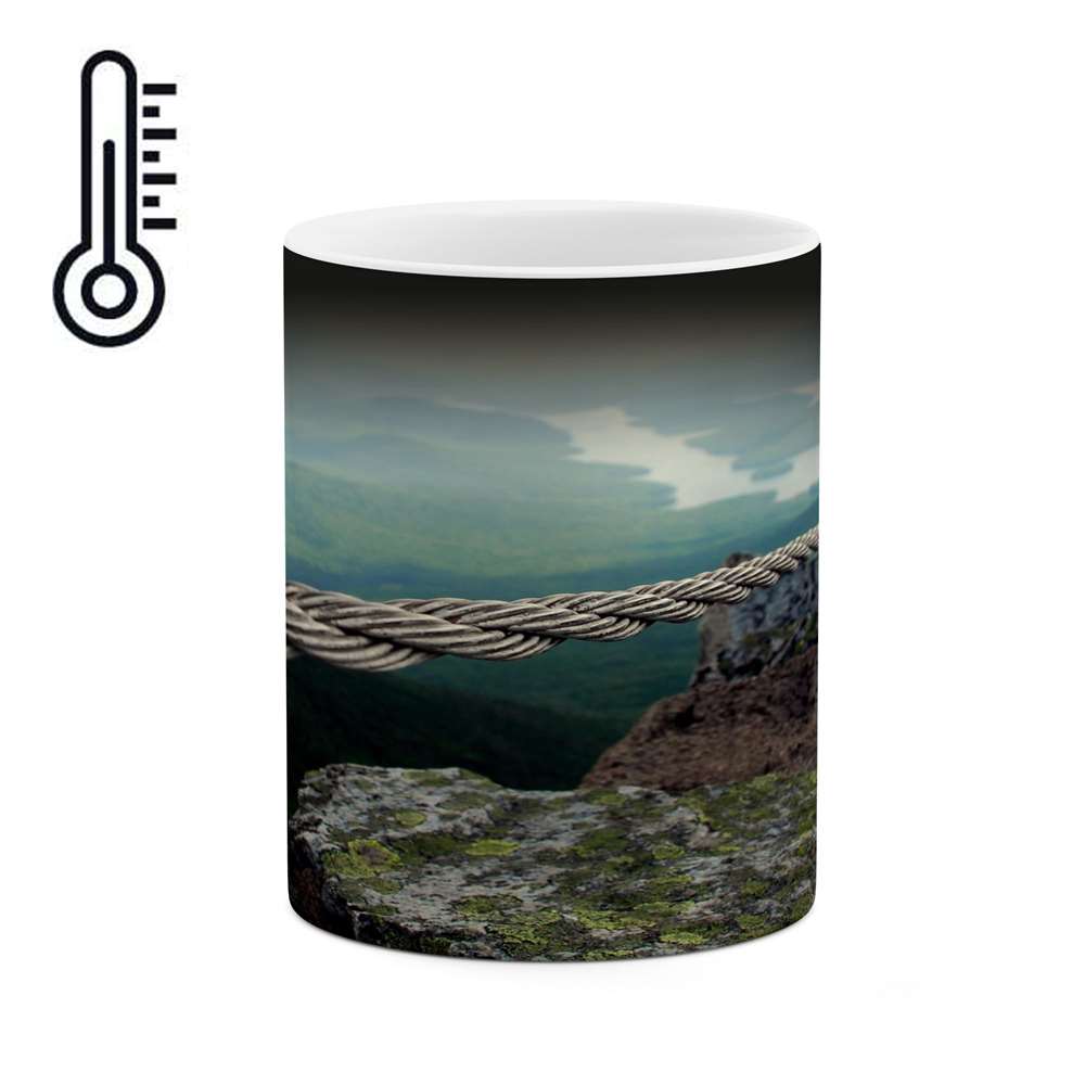 ماگ حرارتی کاکتی طرح منظره مدل mgh17402