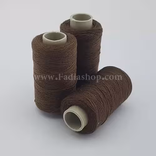 ماسوره نخ لی 402 قهوه ای شکلاتی