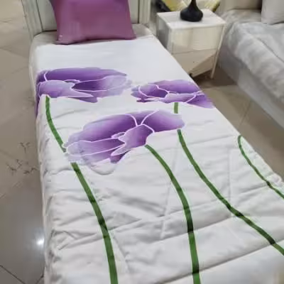 ست روتختی یک نفره طرح گل شیپوری برند ایپک