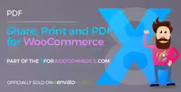 دانلود افزونه Share, Print and PDF Products for WooCommerce