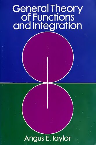 خرید و دانلود نسخه کامل کتاب General theory of functions and integration