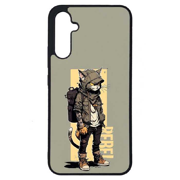 کاور طرح گربه کد G-078 مناسب برای گوشی موبایل سامسونگ Galaxy A34 / A34 5G | دیجی قاب دونی