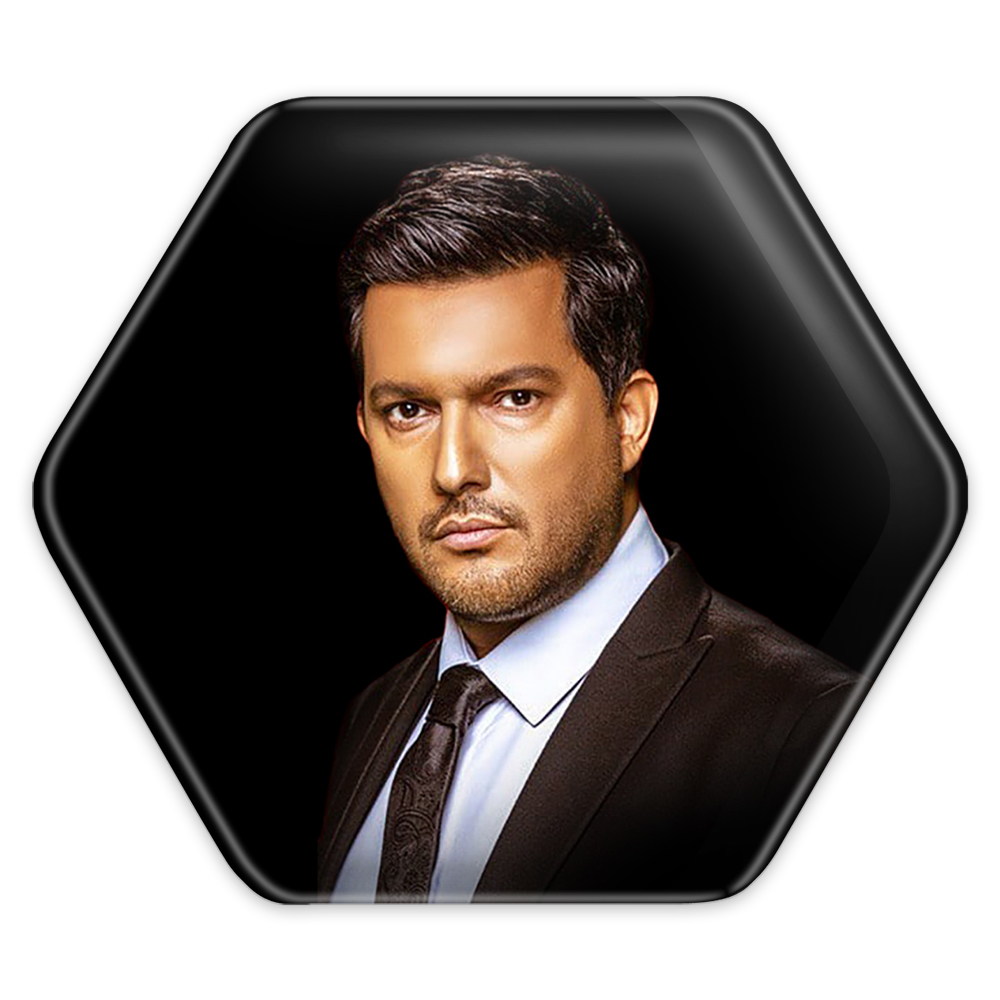 پیکسل خندالو طرح حامد بهداد مدل شش ضلعی کد 10366